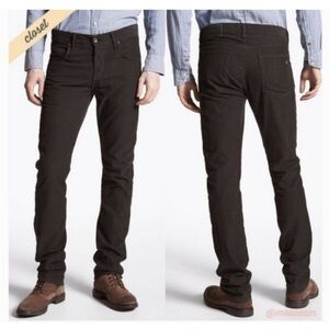 Rag & Bone jet black 5 pocket men’s pants fit 2 size 33 new